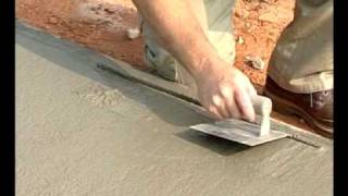 Edging Trowels Finishing Tools Video—ConcreteNetworkcom [upl. by Dreda]