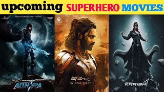 👉Top 5 Upcoming Superhero Movies 20242026 💥Upcoming Indian Superhero movies [upl. by Irehc]