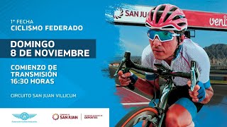 1° Fecha de Ciclismo Federado  Autódromo Villicum  San Juan [upl. by Ravaj69]