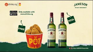 The Smoothest Pairing Jameson Irish Whiskey and Chicken Republic [upl. by Aicemat]