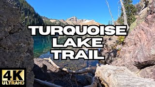 Virtual Hike  No Talking  Turquoise Lake  Montana [upl. by Kealey]