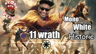 💩💩DESTROY ALL CREATURE DECKS 11 wrath mono white MTG ARENA Historic BO1 Ranked gameplay Dank Djank [upl. by Yarehs]