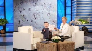 Ellen Meets a 5YearOld Geography Expert [upl. by Fasto]