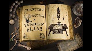 CHAPTER 1 SAMHAIN ALTAR  Tarot by Sevens Video Grimoire DIY Witchcraft [upl. by Pudendas435]