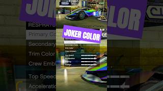 💜💚 Jokers Chameleon Car in GTA Online – Watch It Change Colors [upl. by Eeimaj]