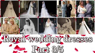 Royal wedding dresses Part 35 Narrated [upl. by Coe]