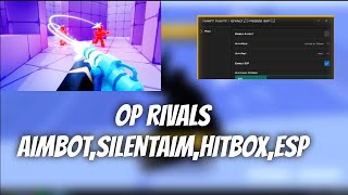 RIVALS Op Script AimbotSilentAimHitboxExpand [upl. by Filemon]