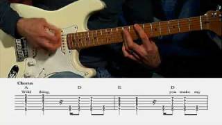 The Troggs quotWild Thingquot guitar lesson  GuitarInstructorcom [upl. by Verdha995]