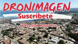 PICHILEMU  CHILECAPITAL DEL SURF DRONIMAGEN [upl. by Ylatfen126]