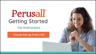 Creating a Perusall Course from a Learning Management System  Instructors [upl. by Emsoc]