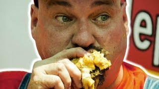 BIGGEST CHEATER IN COMPETITIVE EATING [upl. by Zerk]