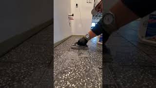 Grouting with Mapei Flexcolor CQ and sealing with 511 Impregnator Sealer [upl. by Yggep]