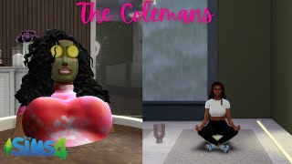 The Colemans Ep 3  Spa time and family bonding  the sims 4 city living [upl. by Thill]