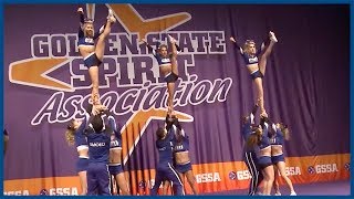 California AllStars SMOED GSSA Competition Full Performance  Cheer Extras [upl. by Culosio73]