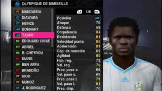 Marseille All Faces PES 2010 [upl. by Heyes]