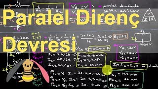 Elektrik Elektronik Mühendisliğine Giriş Ders 10Paralel Direnç Devrelerinde Akım Gerilim Direnç Hsp [upl. by Braynard596]