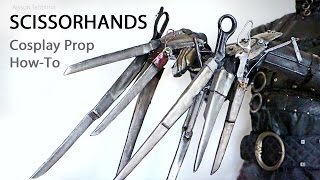 Edwards Scissorhands Prop  Cosplay Tutorial [upl. by Aerua]