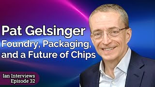 32 Ian Interviews Pat Gelsinger Intel CEO [upl. by Ylrebmik]