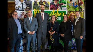 Assiniboine Community College  Protein Industries Canada announcement [upl. by Nytsirk]