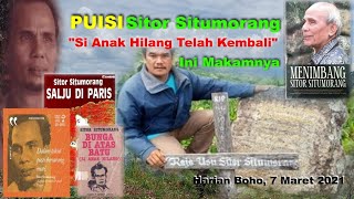 Makam Sastrawan 1945 SITOR SITUMORANG di Harian Boho [upl. by Mailiw]