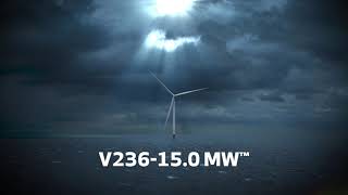 Vestas offshore wind turbine V236150 MW™ [upl. by Namaj866]