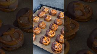 Stuffed pretzel bites pretzels chocolate [upl. by Glorianna]