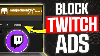 How to Block Ads on Twitch PC 2024 [upl. by Odnalor]