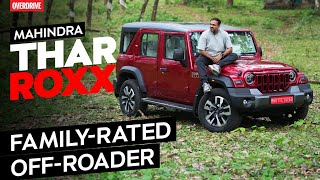 Mahindra Thar Roxx Review  can ‘THE’ SUV be THE only car you ever need OVERDRIVE [upl. by Eiramanin979]