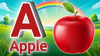 A for Apple  अ से अनार  A for Apple B for Ball  Phonics Song [upl. by Llewol]