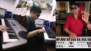 Jam with Doctormix on Casio lk43 and CTS300 By SamYang Playing DoctorMix Martinic AX73 [upl. by Aneral]