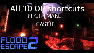 PATCHED PATCHED PATCHED Every shortcut in Nightmare Castle  FE2  MONTHLY HIGHLIGHT [upl. by Ivanah]