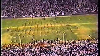 Grambling Marching Band in Shreveport vs Alcorn 1990 [upl. by Nickolai]