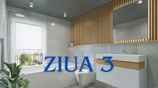 Renovare baie ziua 3  bonus [upl. by Anilave]