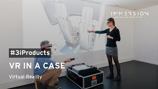 VR in a case by Immersion  Bring virtual reality wherever you are to visualize your prototype [upl. by Maillil]