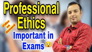 Professional Ethics  Human Values and Professional Ethics  What are Professional Ethics [upl. by Dellora21]