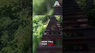 Unveiling the Worlds Tallest Miniature Train Trestles at Halley Zoo DogpatchUSA zoo short [upl. by Mccafferty]