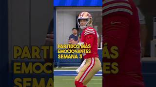 Los Mejores Partidos NFL de Semana 3 🏈🚨 shorts [upl. by Solita]