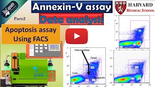 How to Analyze AnnexinV Apoptosis Assay Data Using Flow Cytometer [upl. by Romo519]