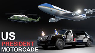 How The US Presidents Air Force One The Beast amp Marine One Operate [upl. by Moule]