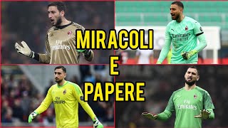 Miracoli e papere di Donnarumma al Milan [upl. by Haleelahk]