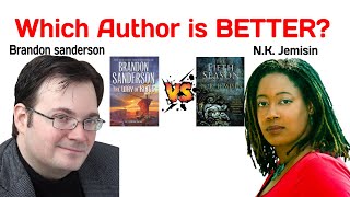 Author Death Battle Brandon Sanderson vs NK Jemisin [upl. by Petr]