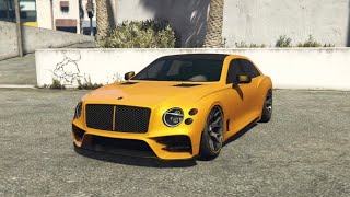 GTA 5 vehicle customization Enus Deity  Bentley Flying Spur [upl. by Oterol]