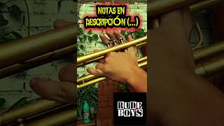 Las Cosas Que Pasan  Rude Boys  Cover Ska Trompeta y Sax Tenor  Con Notas [upl. by Noam]