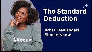 Standard Deduction vs Itemizing for SelfEmployed  What All Freelancers Have to Know [upl. by Suhail]