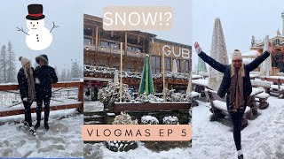 SNOW ❄️☃️ Wintery European Christmas Trip Mountains amp Thermal Pools  ZAKOPANE 🇵🇱  VLOGMAS EP 5 [upl. by Dremann]