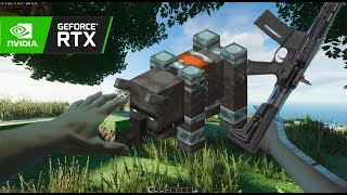 Minecraft Performance Testing  Protect Villager With GUNS  RTX 4050 [upl. by Cleres211]