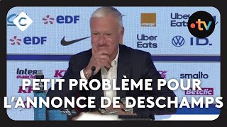 Petit problème pour l’annonce de Deschamps  L’ABC de Bertrand Chameroy  C à Vous  03102024 [upl. by Jamima]