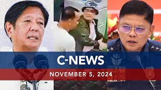 UNTV CNEWS  November 5 2024 [upl. by Hudgens]