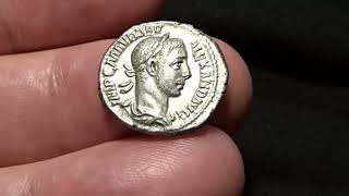 Severus Alexander denarius RIC 133 [upl. by Cherise]