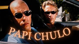 4k Fast and furious PAPI CHULO EDIT [upl. by Gnas]